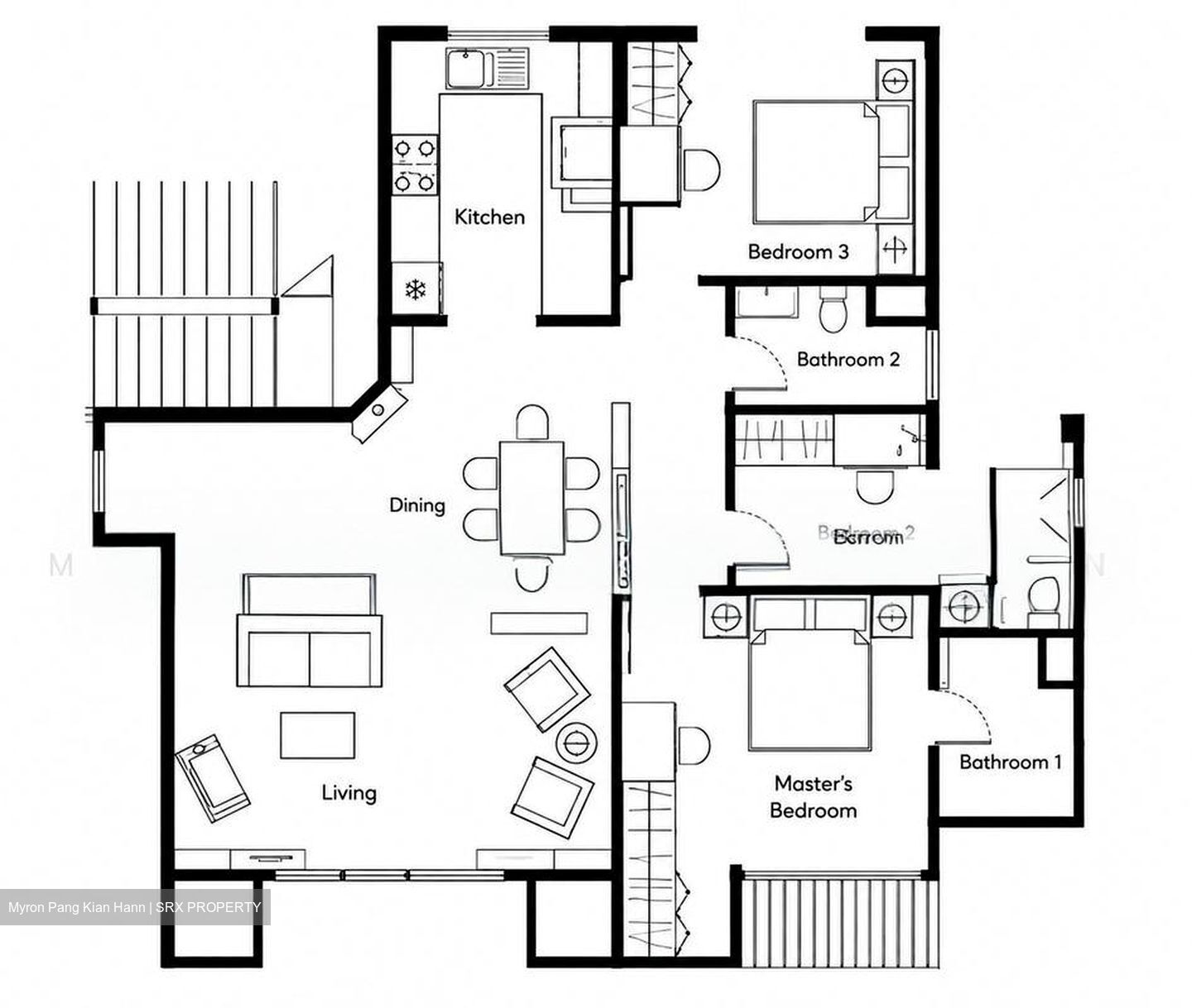J C Draycott (D10), Apartment #596404141